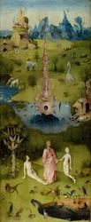 The Garden of Earthly Delights, inner left wing (Paradise)